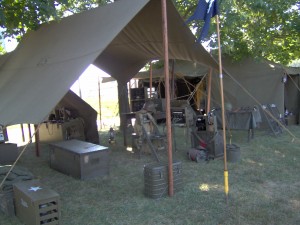 Communications Tent