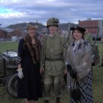 Airborne with period Civilians