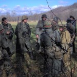 Fascists interrogating prisoner