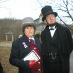 Our correspondent with President Lincoln