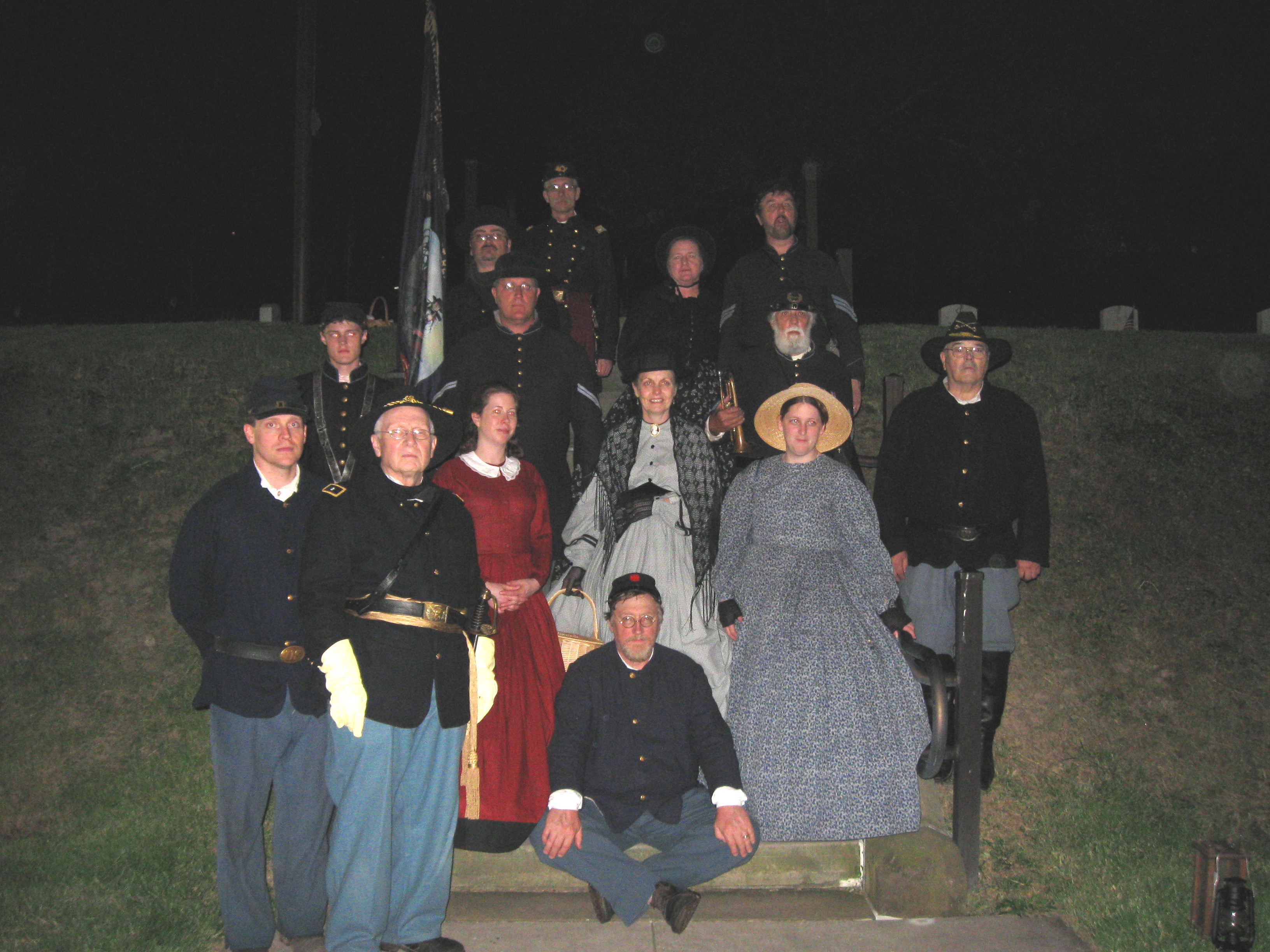 Grafton National Cemetary Lantern Tour