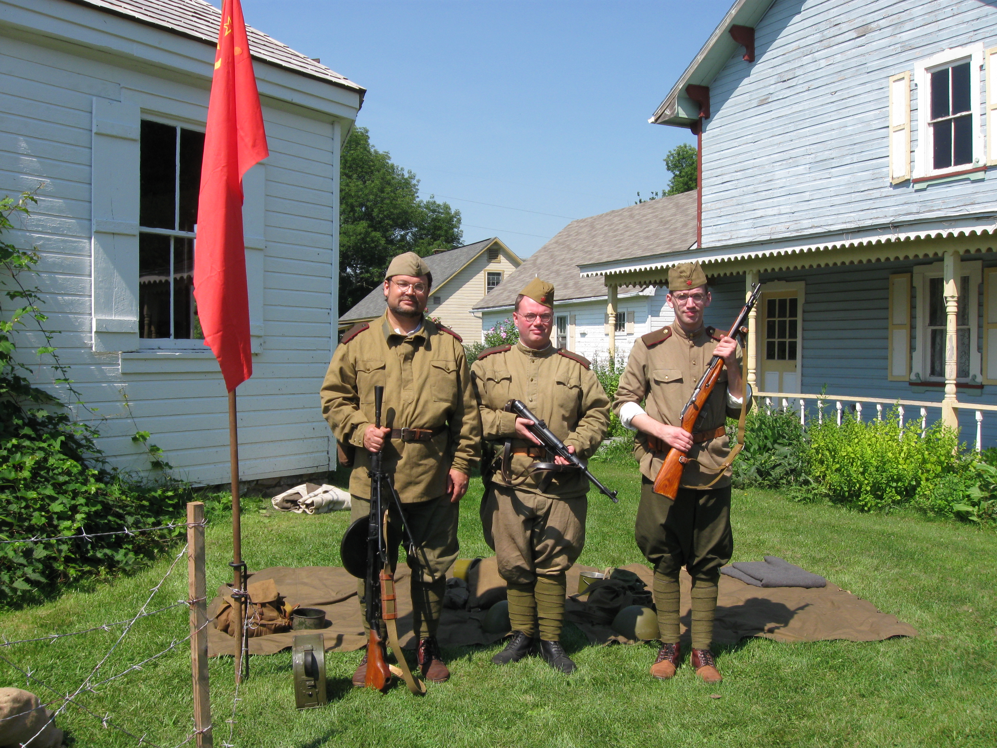 Old Bedford Village Living History August 2009