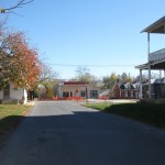 Smith House in relation to proposed site