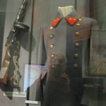 Officer's coat and PPsh-41