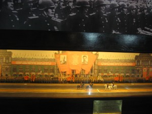 Miniature Diorama of Victory Parade