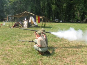 bazooka demonstration